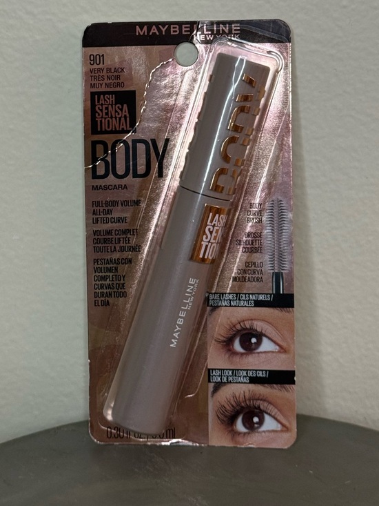 Maybelline Other - Maybelline Lash Sensational Body Mascara - Very Black with Rose Gold Accent